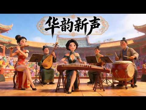国风旋律·现代编曲🪭节庆氛围流行民乐！4小时零重复，无缝接歌纯享版！Modern Chinese Music