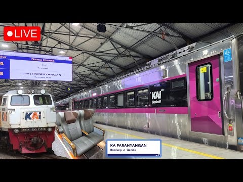 🔴 KERETA LEGEND BANDUNG JAKARTA UPGRADE NEW GENERATION !! Trip KA Parahyangan New Generation Terbaru