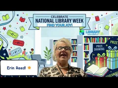 National Library Week 2026 Raffle Wednesday Tammy Thompson