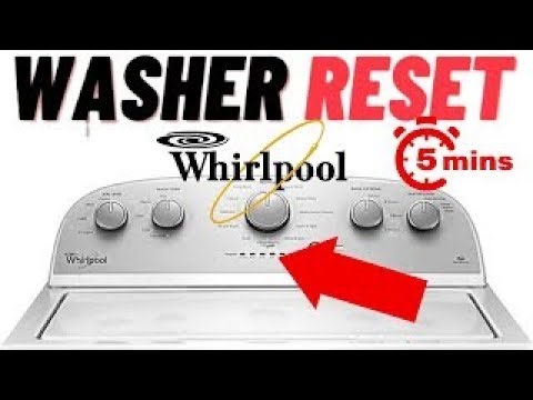 whirlpool washing machine sensing light flashing