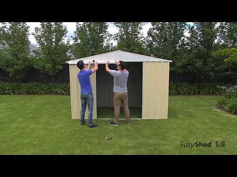 EasyShed | Shed Assembly | 3m x 1.5m Gable Slider Garden Shed