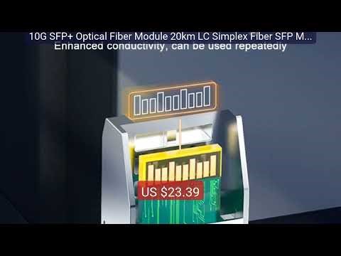 10G SFP+ Optical Fiber Module 20km LC Simplex Fiber SFP Module... — Best Buy 2026 | Great Quality!