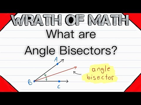 What are Angle Bisectors? | Geometry, Angles