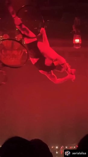 154 reactions · 14 shares |  Aerial Mini Hoop Ladder: @aerialalisa #aerialartsassoc | Aerial Arts Association | Facebook