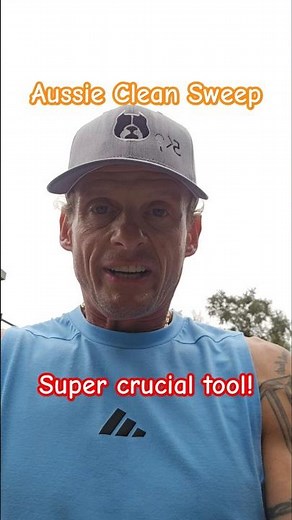 Using The Har-Tru "Aussie Clean Sweep" Again. Absolutely Necessary for a Clay #Tennis Court