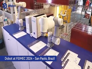 烙磻 Robots & Refreshments: Dobot Showcases at FEIMEC 2024 Quench your thirst for innovation with refreshing drinks and practical robots at FEIMEC 2024, Brazil's premier industrial exhibition! Join Dobot and partner @Minipa Robotics at booth E160 from May 7th to 11th. Explore the CRA Series robots, SafeSkin, MG400, M1 Pro, and more. See you there! #Dobot #FEIMEC2024 #CRA #MG400 #Cobot #Robot #Automation #Brazil | Dobot | Facebook
