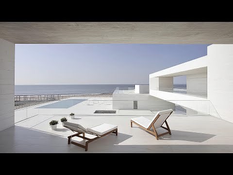 Stunning Modern Beach House Designs Ideas with Terrace Roof – Perfect for Breathtaking Ocean Views!