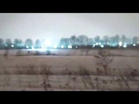 UFO Light Orb Landing in a Rural Area near the city of Chebarkul, RUSSIA 👽
