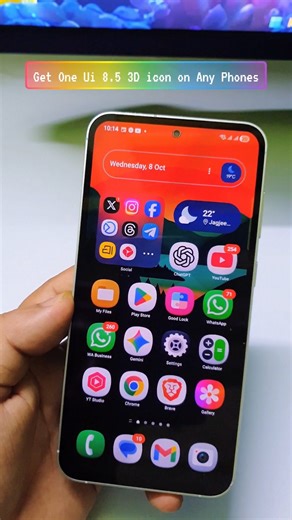 Get One Ui 8.5 3D icon All Android Phones 🔥🔥