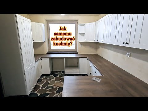 How to build your own kitchen? DIY furniture and countertops - Strawbale Vlog 149