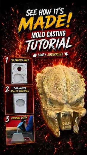 SEE HOW IT'S MADE! MOLD CASTING TUTORIAL