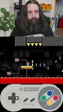 Fortress Full of Kaizo Tricks - Kaizo Mario #mario #kaizo #challenge