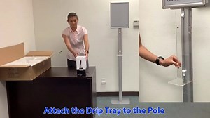 Watch Hand Sanitizer Station Touchless Hands-Free Liquid Dispenser on Amazon Live