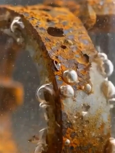 **Watch Rust Dissolve in Real-Time – Extreme Macro Chemical Reaction**rust removal, satisfying video, oddly satisfying, macro video, acid cleaning, chemical reaction, metal restoration, DIY rust removal, before and after, ASMR cleaning, 4K macro, industrial cleaning, corrosion removal, science experiment, relaxing video, odd satisfaction, metal polishing, rust dissolution, transparent acid, bubbling reaction, USA DIY, home workshop, tool restoration, satisfying ASMR, visual therapy, no music ASM