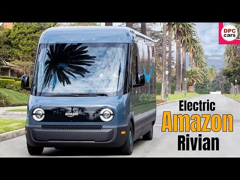 Amazon electric delivery vehicle by Rivian