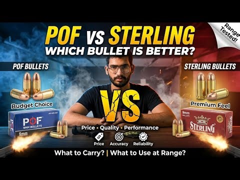 POF vs Sterling: Which Bullet Is Better? | Honest Shooting Range Comparison