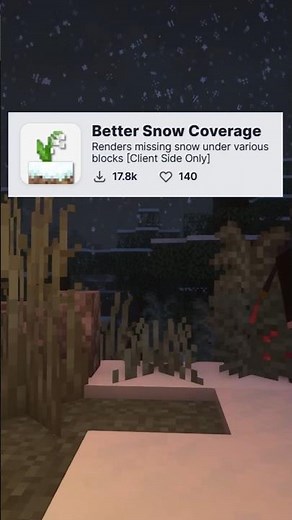 5 client side mods to enhance minecraft 1.21.5 #minecraft #shorts