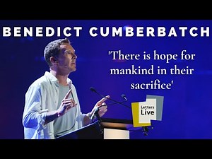 Benedict Cumberbatch performs a speech to be read in the event Apollo 11 became stranded on the moon