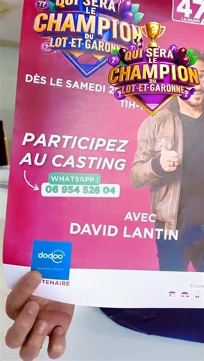 Participez à ce nouveau jeu radio sur #47FM 📲 06 954 526 04 | 47 FM