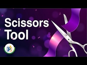 Easy Way To Create Text Logo In Indesign | How To Use Scissors Tool In Indesign | Scissors Tool