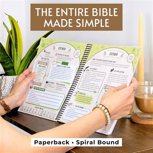 The Entire Bible Made Simple Book, Bible Study Guide Books of the Bible Summary Guide, Bible Breakdown Overview Bible Chapter Summary Print - Etsy