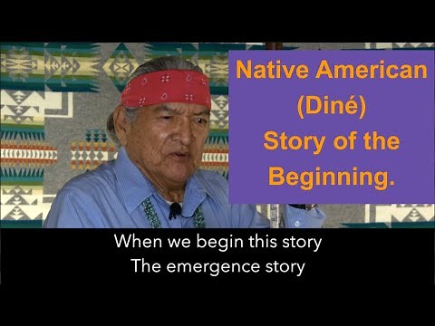 Native American (Diné) Story of the Beginning.