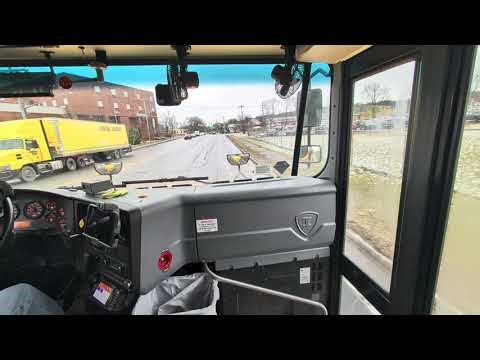 2022 IC CE Gasoline School Bus Ride Along In # Bus 41318