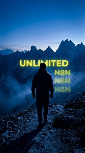 Xeetij Sharma on Instagram: "Comment “AI” — because unlimited automations should not cost a subscription. n8n just unlocked unlimited workflows, unlimited integrations — completely free. No monthly fees. No limits. No enterprise lock-ins. Since n8n is open-source, you can run it yourself. Host it locally — or deploy it in the cloud in under 10 minutes. The easiest setup? Create a free account on Render. Deploy n8n using a Docker image. Set a username and password — and your dashboard is live. Un