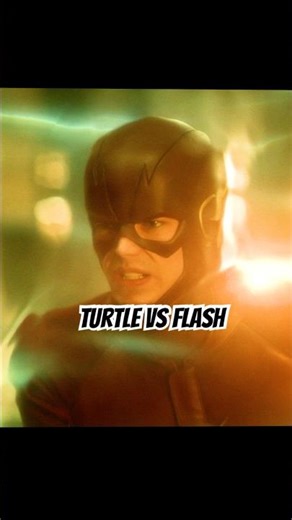 Turtle vs Flash #theflash #shortvideo #series