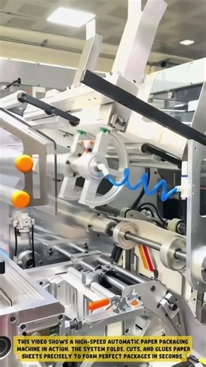 Crazy, So Fast! 😱 Automatic Paper Packaging Machine #machineinnovation
