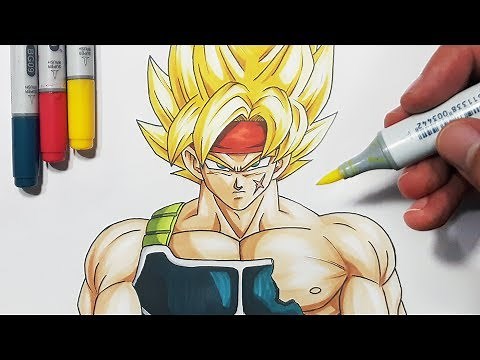 How To Draw Bardock! | Goku's Father - Step By Step Tutorial!