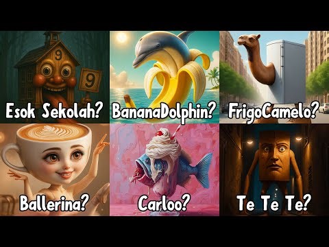 Italian Brainrot Edition of English Compound Words | Literal vs Reality Compound Words 🤯