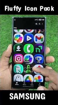 Fluffy Icon Pack on any Samsung Galaxy phone! 📱✨