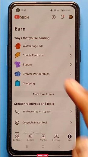YT Studio Earning Not Showing Today | How to Fix Earnings Not Displaying in YT Studio #shortvideo