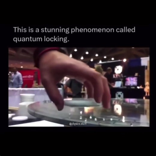 Good morning, Quantum locking, also known as flux pinning, is a phenomenon observed in superconducting materials. It occurs when a magnetic field penetrates a superconductor in the form of quantized vortices, which become “locked” or “pinned” in place due to imperfections in the material’s structure. As a result, the superconductor is able to maintain its position relative to the magnetic field, seemingly defying gravity and friction. This fascinating effect has potential applications in various