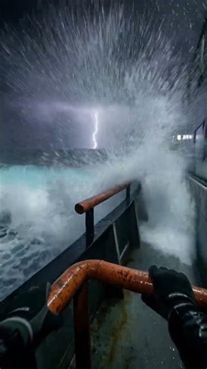 Dark Depth Vision | POV Horror | Surviving a Terrifying Ocean Storm