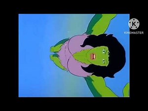 She-Hulk's Transformations From The Incredible Hulk Cartoon Series(1982-1983)