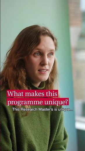 What makes this master unique? Research Master Urban Studies at the UvA in Amsterdam
