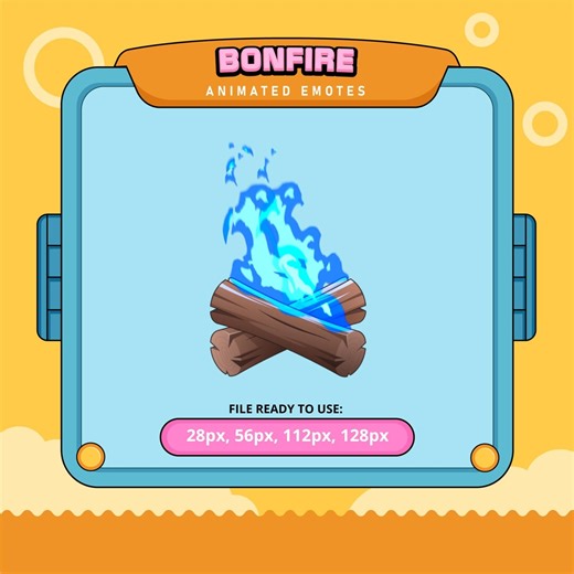 Bonfire Animated Emote | Twitch, Discord Emoji (digital Files) - Etsy Canada
