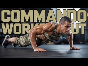 10 Min Full Commando Exercise For Beginners.