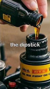 HOW TO Check and refill your engine oil