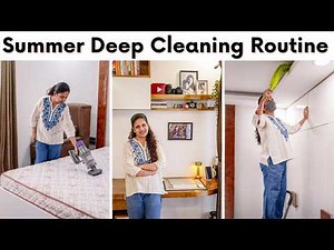 Summer Deep Cleaning Routine | Master Bedroom Cleaning and Makeover