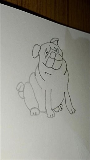dog 🐕pencil drawing 📝#drawing #sketchful #drawingstyles #art #artform #draw #pencildrawing