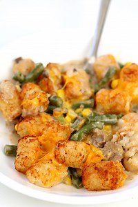 Instant Pot Tater Tot Casserole - 365 Days of Slow Cooking and Pressure Cooking