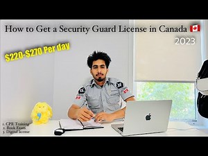 How to Get a Security Guard License in Canada 🇨🇦 - Step-by-Step Guide [2023] Guri Canadian Vlogs