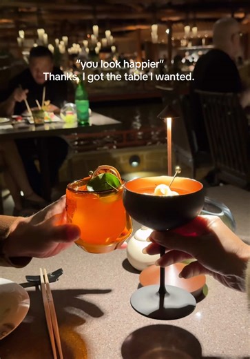 Dinner mood depends on the table and if you want a Las Vegas night that feels extra special, this is it! Make a res for Mizumi at the Wynn asap.