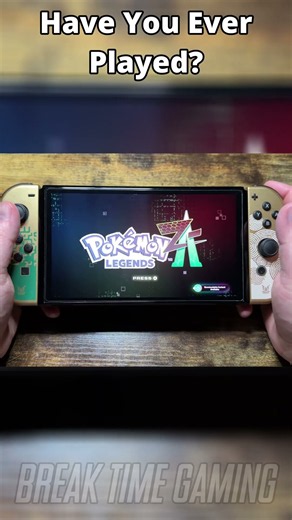 Have You Ever Played Pokemon Legends ZA on the Nintendo Switch OLED