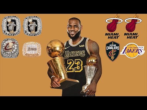 Lebron James: 4 Rings in 4 Minutes