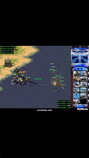 Nuclear Sub attack #redalert #yurisrevenge #commandandconquer | RedLine Gaming Vlog