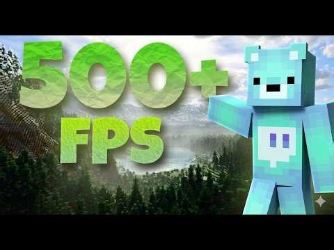 ⚡️Boost FPS in Minecraft 2025! (Don't miss) 🖥️🔥 Lag Fix + Smooth Gameplay Tips!